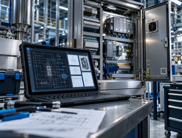 Digitalizzazione della documentazione tecnica di impianti industriali e quadri elettrici